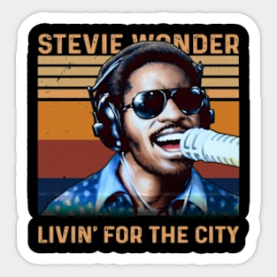 Stevie Wonder Timeless Tones Sticker